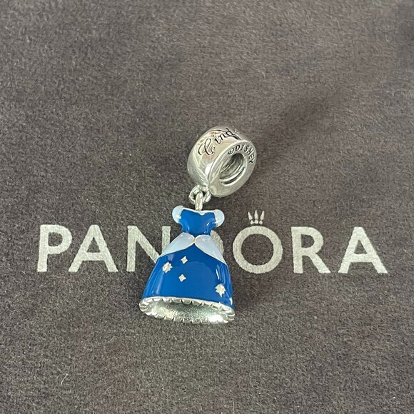 Pandora Jewelry - Pandora Disney Cinderella Dress Pandora Charm